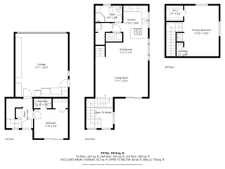 223 E Santa Fe Avenue APT C Floor Plan