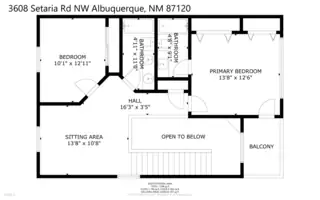 3608 Setaria Road NW Floor Plan