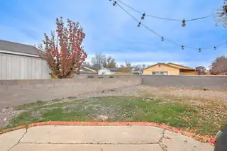 1062 Cactus Drive NE Backyard