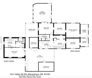 1911 Valley Road SW Floor Plan