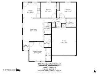 5751 Pinon Dulce Road NW Floor Plan