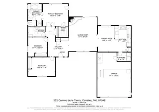 252 Camino De La Tierra Floor Plan