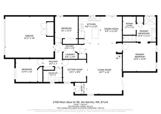2708 Moonglow Drive NE Floor Plan