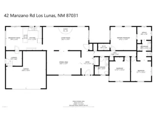 42 Manzano Road Floor Plan