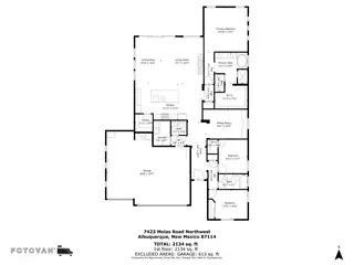 7423 Molas Road NW Floor Plan