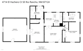 4714 El Hachero Court SE Floor Plan