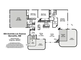 604 Avenida Los Suenos Floor Plan