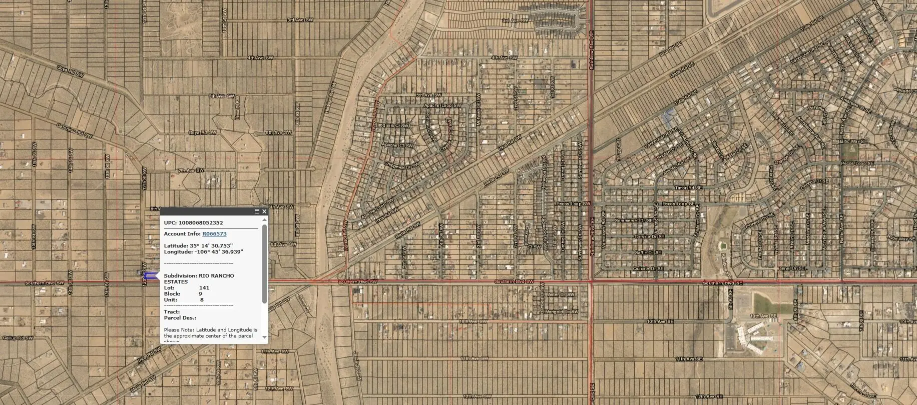 12th (U8 B9 L141) Street SW 8