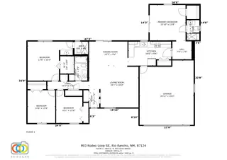 893 Rodeo Loop SE Floor Plan
