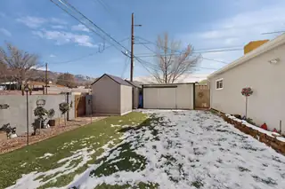 11601 Baldwin Avenue NE Backyard