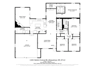 11601 Baldwin Avenue NE Floor Plan
