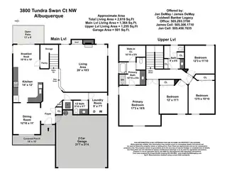 3800 Tundra Swan Court NW Floor Plan