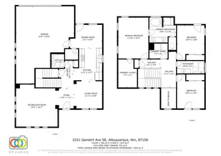 2331 Gandert Avenue SE Floor Plan