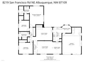 8219 San Francisco Road NE Floor Plan