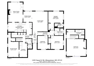 1409 Cagua Drive NE Floor Plan