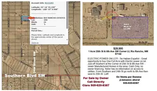 U5 B16 L39 25th Street SW, Rio Rancho 