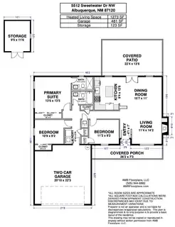 5512 Sweetwater Drive NW Floor Plan