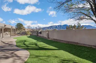 56 Placitas Trails Road Backyard