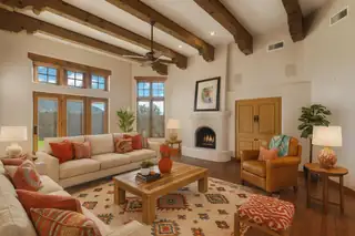 56 Placitas Trails Road Living Room