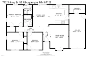 712 Shirley Street NE Floor Plan