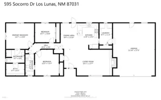 595 Socorro Drive SW Floor Plan