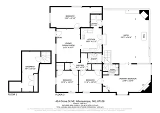 424 Grove Street NE Floor Plan