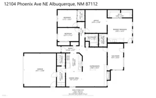 12104 PHOENIX Avenue NE Floor Plan