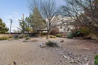 6400 Guadalupe Place NW Backyard