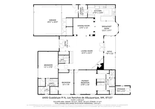 6400 Guadalupe Place NW Floor Plan