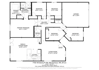 7700 Windsong Place SW Floor Plan