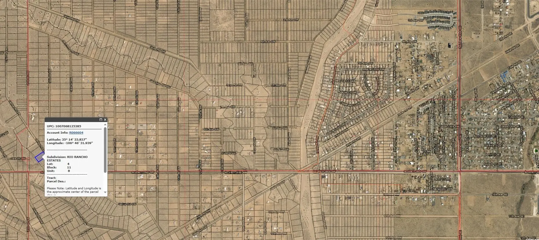 Gallup (U8 B11 L4) Road SW 8