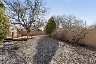 2303 Rio Grande Boulevard NW Backyard