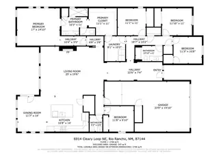 6914 Cleary Loop NE Floor Plan