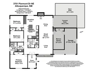 3701 Piermont Drive NE Floor Plan