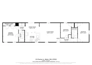 10 Chama Road Floor Plan