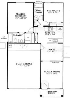 3707 Ocotillo Drive Floor Plan