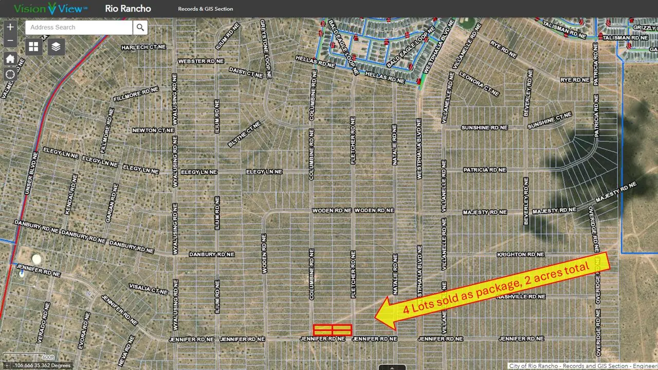 4 Lots Fletcher-Columbine Road NE