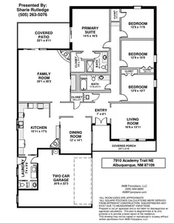 7910 Academy Trail NE Floor Plan