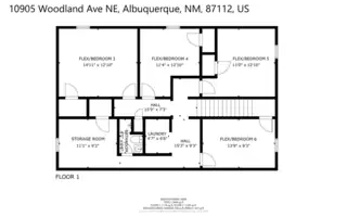 10905 Woodland Avenue NE Floor Plan