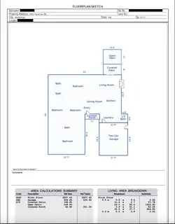 10401 Karen Avenue NE Floor Plan