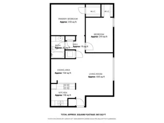 3837 Montgomery Boulevard NE APT 601 Floor Plan