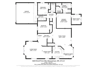 4809 Braniff Avenue NW Floor Plan