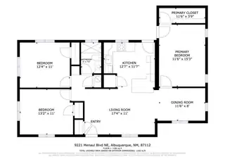9221 Menaul Boulevard NE Floor Plan