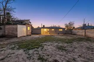 9221 Menaul Boulevard NE Backyard