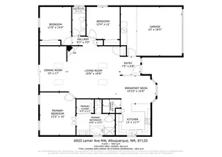 6920 Lamar Avenue NW Floor Plan