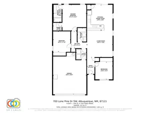 700 W Lone Pine Drive SW Floor Plan