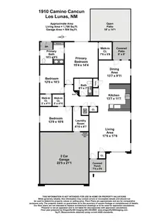 1910 Camino Cancun Floor Plan