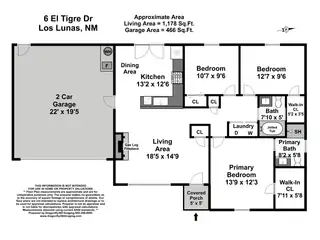 6 El Tigre Drive Floor Plan