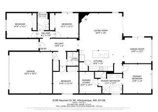 6109 Nauman Drive SE Floor Plan