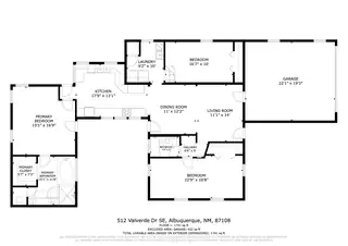 512 Valverde Drive SE Floor Plan